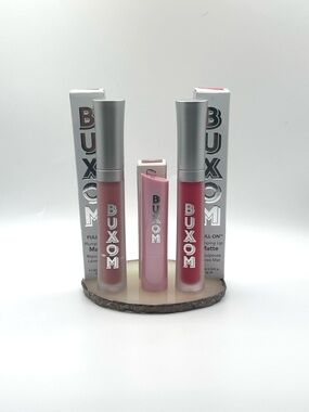 Buxom 3pc Lip Bundle NIB